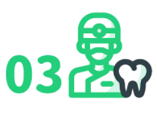 箍牙先到診所進行 3D 掃描，3D 牙模用以設計箍牙方案。