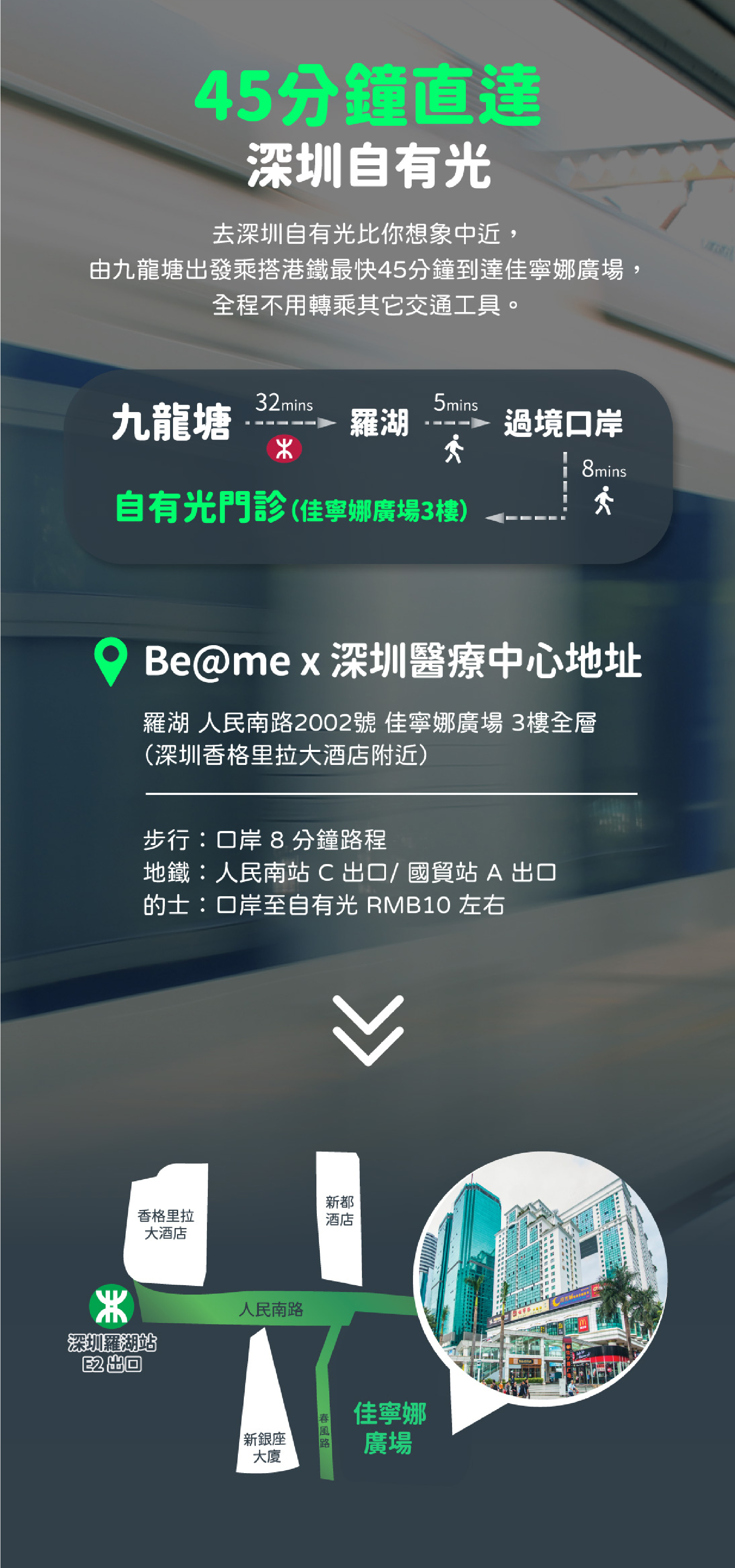 深圳自有光牙科地圖