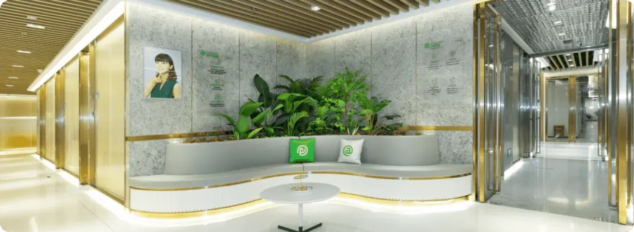 beame clinic reception