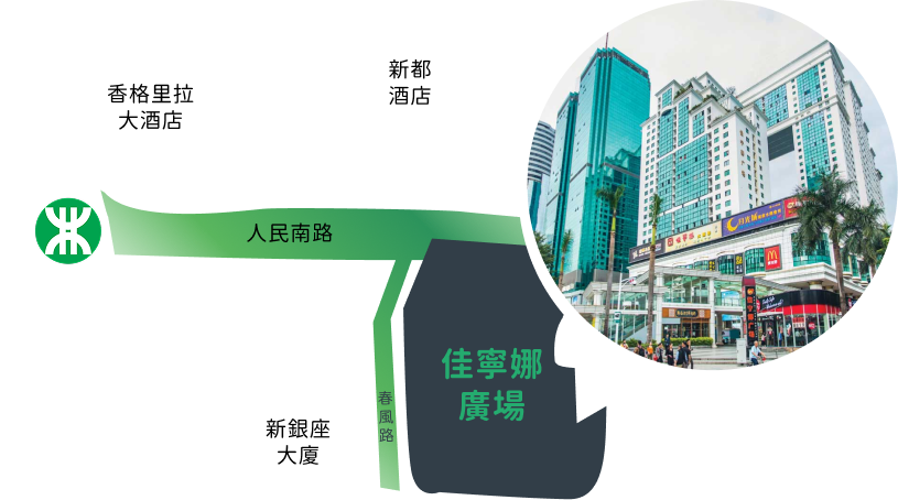 深圳自有光牙科地圖